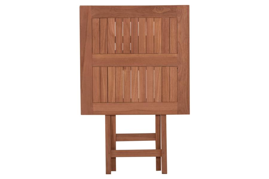 ΤΡΑΠΕΖΙ ΣΚΗΝΟΘΕΤΗ ΤΕΤΡΑΓΩΝΟ ERIS HM18118 ΞΥΛΟ TEAK--ΦΥΣΙΚΟ 60x60x75Υεκ.