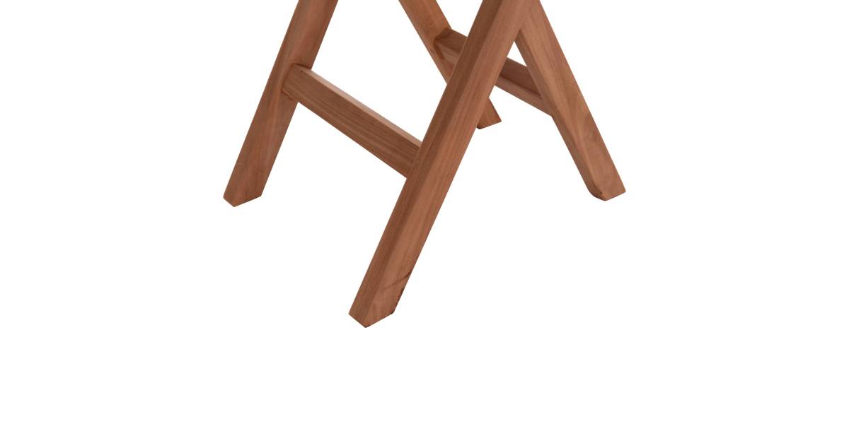 ΤΡΑΠΕΖΙ ΣΚΗΝΟΘΕΤΗ ΤΕΤΡΑΓΩΝΟ ERIS HM18118 ΞΥΛΟ TEAK--ΦΥΣΙΚΟ 60x60x75Υεκ.