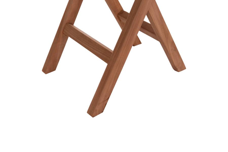 ΤΡΑΠΕΖΙ ΣΚΗΝΟΘΕΤΗ ΤΕΤΡΑΓΩΝΟ ERIS HM18118 ΞΥΛΟ TEAK--ΦΥΣΙΚΟ 60x60x75Υεκ.