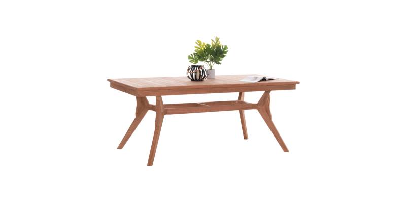 ΤΡΑΠΕΖΙ ΤΡΑΠΕΖΑΡΙΑΣ WONDER HM18116 ΞΥΛΟ TEAK--ΦΥΣΙΚΟ 180x91x75Υεκ.