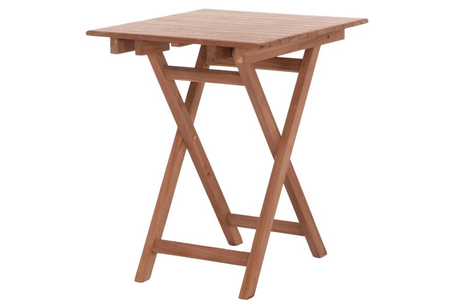 ΤΡΑΠΕΖΙ ΣΚΗΝΟΘΕΤΗ ΤΕΤΡΑΓΩΝΟ HEIDEL HM18121 ΞΥΛΟ TEAK--ΦΥΣΙΚΟ 60x60x75Υεκ.
