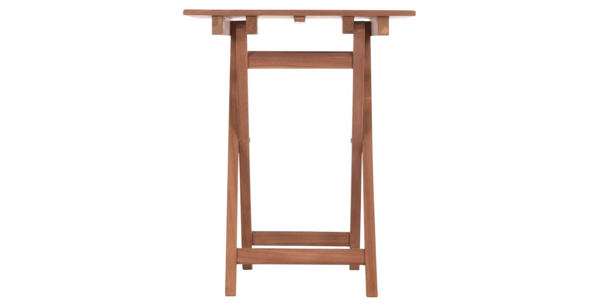 ΤΡΑΠΕΖΙ ΣΚΗΝΟΘΕΤΗ ΤΕΤΡΑΓΩΝΟ HEIDEL HM18121 ΞΥΛΟ TEAK--ΦΥΣΙΚΟ 60x60x75Υεκ.
