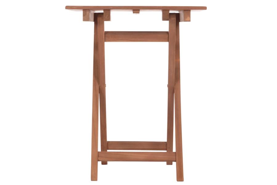 ΤΡΑΠΕΖΙ ΣΚΗΝΟΘΕΤΗ ΤΕΤΡΑΓΩΝΟ HEIDEL HM18121 ΞΥΛΟ TEAK--ΦΥΣΙΚΟ 60x60x75Υεκ.