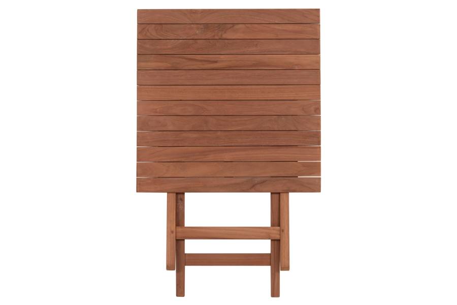 ΤΡΑΠΕΖΙ ΣΚΗΝΟΘΕΤΗ ΤΕΤΡΑΓΩΝΟ HEIDEL HM18121 ΞΥΛΟ TEAK--ΦΥΣΙΚΟ 60x60x75Υεκ.