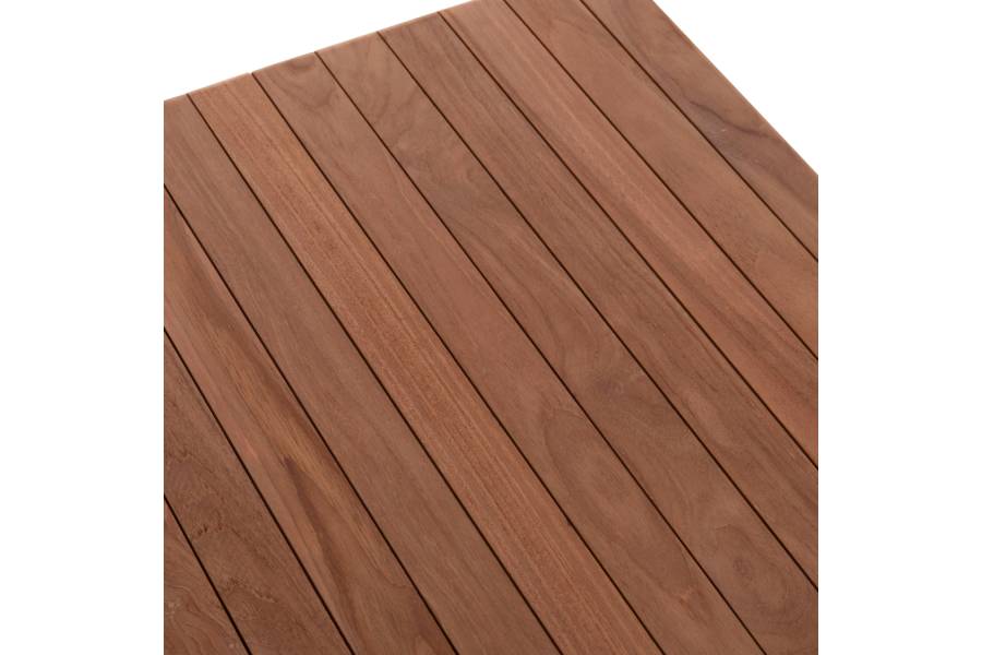 ΤΡΑΠΕΖΙ ΣΚΗΝΟΘΕΤΗ ΤΕΤΡΑΓΩΝΟ HEIDEL HM18121 ΞΥΛΟ TEAK--ΦΥΣΙΚΟ 60x60x75Υεκ.