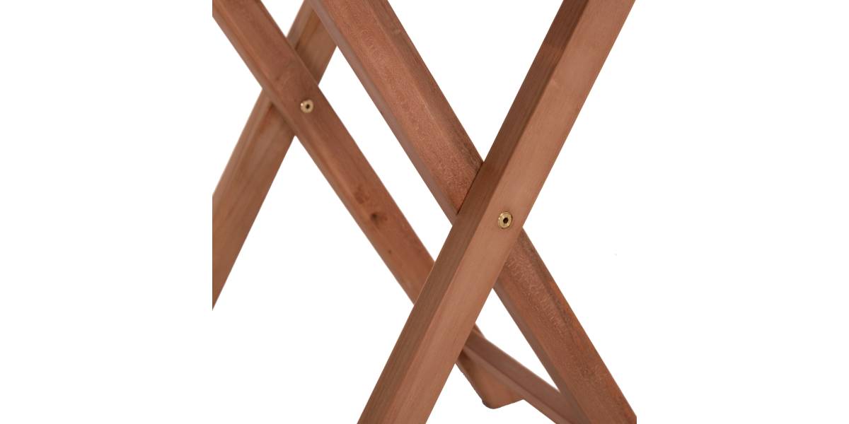 ΤΡΑΠΕΖΙ ΣΚΗΝΟΘΕΤΗ ΤΕΤΡΑΓΩΝΟ HEIDEL HM18121 ΞΥΛΟ TEAK--ΦΥΣΙΚΟ 60x60x75Υεκ.