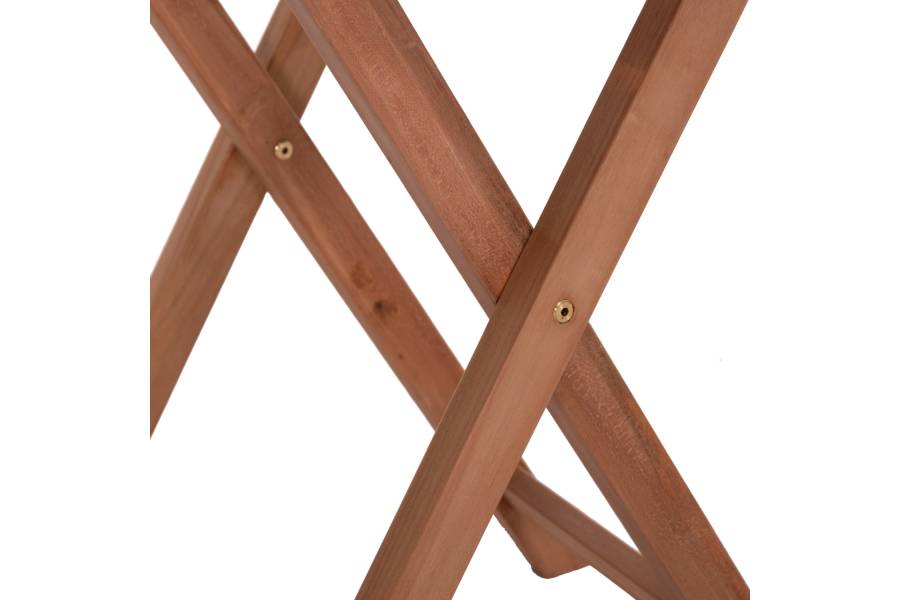 ΤΡΑΠΕΖΙ ΣΚΗΝΟΘΕΤΗ ΤΕΤΡΑΓΩΝΟ HEIDEL HM18121 ΞΥΛΟ TEAK--ΦΥΣΙΚΟ 60x60x75Υεκ.