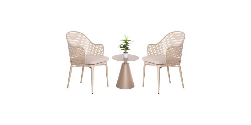 ΣΕΤ LOUNGE 3TMX ΕΞ.ΧΩΡΟΥ OREGO HM21106.03 ΑΛΟΥΜΙΝΙΟ ΣΕ ΚΑΠΟΥΤΣΙΝΟ