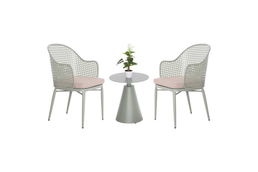 ΣΕΤ LOUNGE 3TMX ΕΞ.ΧΩΡΟΥ OREGO HM21106.06 ΑΛΟΥΜΙΝΙΟ ΣΕ ΦΥΣΤΙΚΙ
