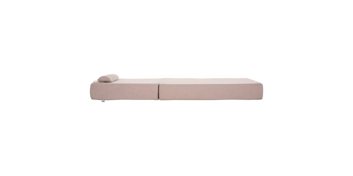 ΜΑΞΙΛΑΡΙ ΞΑΠΛΩΣΤΡΑΣ KIHEI HM21094.02 OLEFIN ΜΠΕΖ ΜΕ FOAM 198x70x20Υεκ
