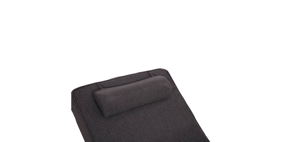 ΜΑΞΙΛΑΡΙ ΞΑΠΛΩΣΤΡΑΣ ΑΚΙΝΟ HM21095.02 OLEFIN ΣΚΟΥΡΟ ΓΚΡΙ ΜΕ FOAM 190x70x10Υεκ