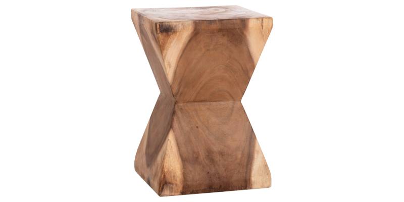 ΒΟΗΘΗΤΙΚΟ ΣΚΑΜΠΟ ANVIL HM9756.11 ΞΥΛΟ SUAR ΣΕ ΦΥΣΙΚΟ ΧΡΩΜΑ 31x31x45Yεκ.