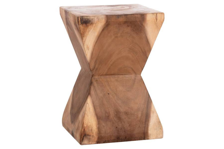 ΒΟΗΘΗΤΙΚΟ ΣΚΑΜΠΟ ANVIL HM9756.11 ΞΥΛΟ SUAR ΣΕ ΦΥΣΙΚΟ ΧΡΩΜΑ 31x31x45Yεκ.