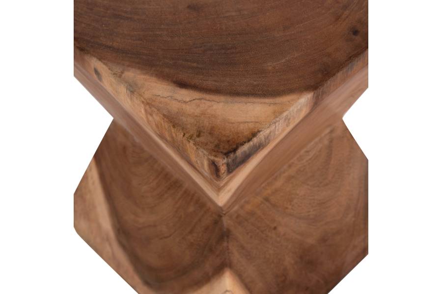 ΒΟΗΘΗΤΙΚΟ ΣΚΑΜΠΟ ANVIL HM9756.11 ΞΥΛΟ SUAR ΣΕ ΦΥΣΙΚΟ ΧΡΩΜΑ 31x31x45Yεκ.