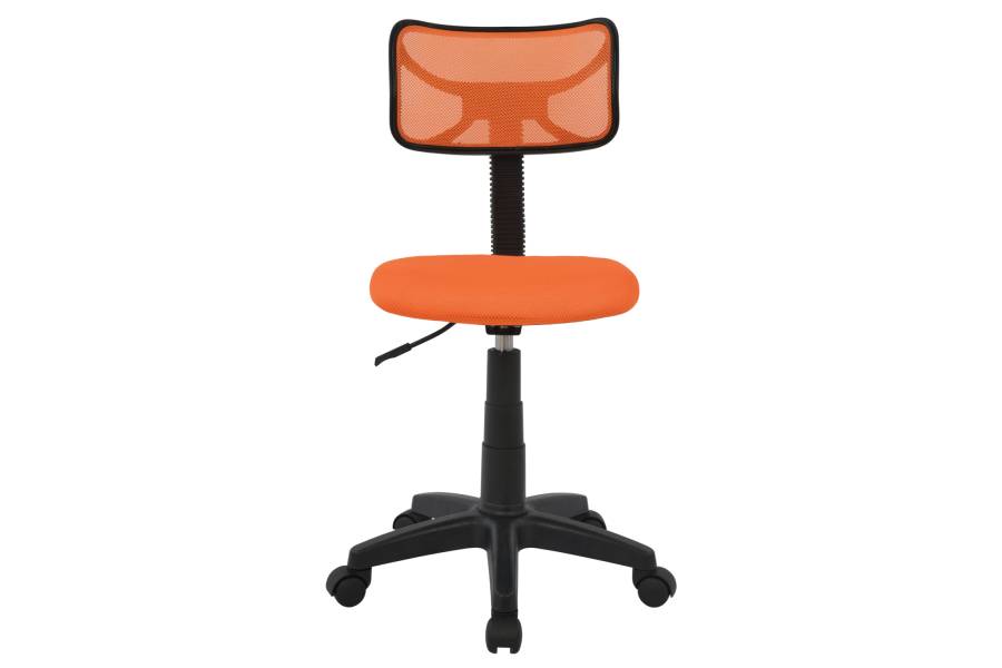 ΚΑΡΕΚΛΑ ΓΡΑΦΕΙΟΥ AKHILA HM1026.02 ΠΟΡΤΟΚΑΛΙ ΥΦΑΣΜΑ MESH 40,5x50,5x91,5 εκ.