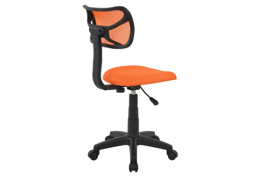 ΚΑΡΕΚΛΑ ΓΡΑΦΕΙΟΥ AKHILA HM1026.02 ΠΟΡΤΟΚΑΛΙ ΥΦΑΣΜΑ MESH 40,5x50,5x91,5 εκ.