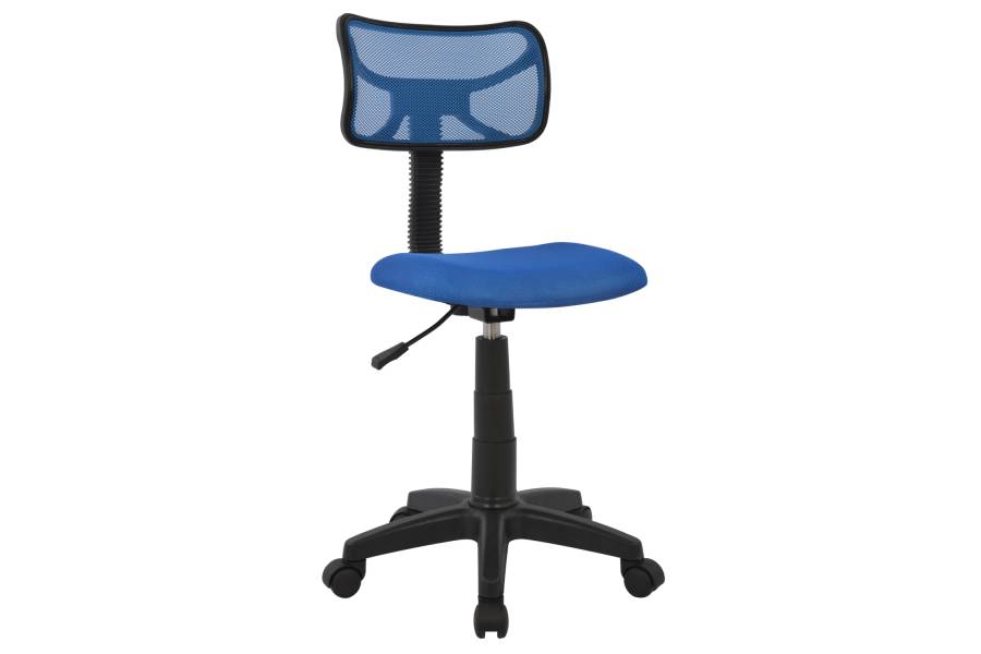 ΚΑΡΕΚΛΑ ΓΡΑΦΕΙΟΥ AKHILA HM1026.06 ΜΠΛΕ ΥΦΑΣΜΑ MESH 40,5x50,5x91,5 εκ.