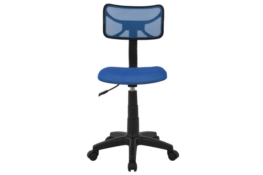 ΚΑΡΕΚΛΑ ΓΡΑΦΕΙΟΥ AKHILA HM1026.06 ΜΠΛΕ ΥΦΑΣΜΑ MESH 40,5x50,5x91,5 εκ.