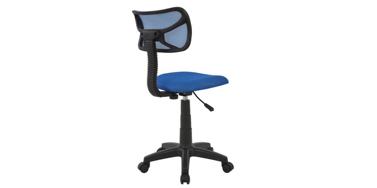 ΚΑΡΕΚΛΑ ΓΡΑΦΕΙΟΥ AKHILA HM1026.06 ΜΠΛΕ ΥΦΑΣΜΑ MESH 40,5x50,5x91,5 εκ.
