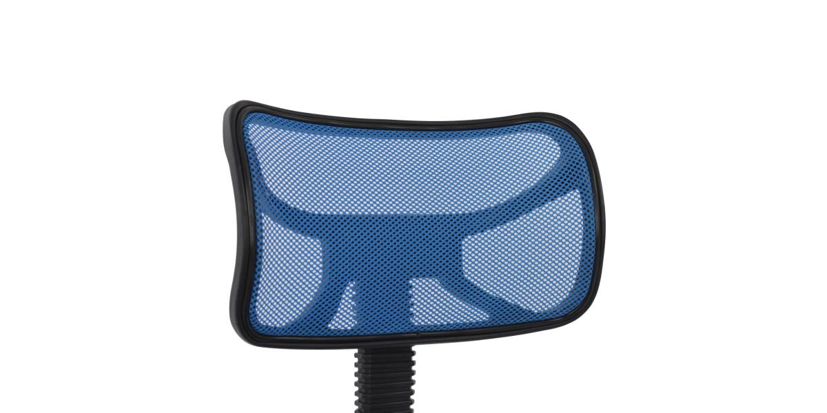 ΚΑΡΕΚΛΑ ΓΡΑΦΕΙΟΥ AKHILA HM1026.06 ΜΠΛΕ ΥΦΑΣΜΑ MESH 40,5x50,5x91,5 εκ.