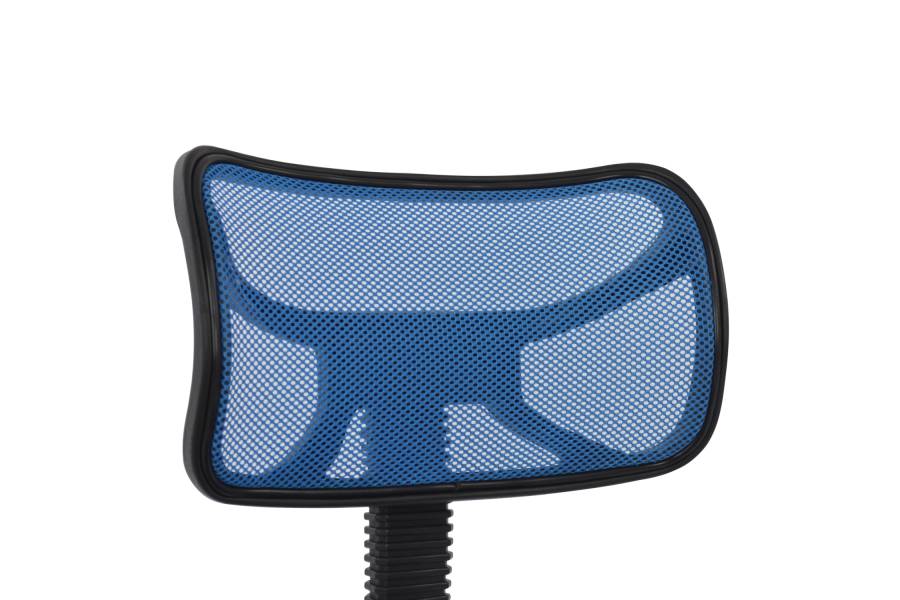 ΚΑΡΕΚΛΑ ΓΡΑΦΕΙΟΥ AKHILA HM1026.06 ΜΠΛΕ ΥΦΑΣΜΑ MESH 40,5x50,5x91,5 εκ.