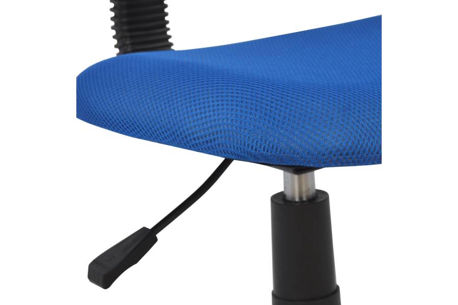 ΚΑΡΕΚΛΑ ΓΡΑΦΕΙΟΥ AKHILA HM1026.06 ΜΠΛΕ ΥΦΑΣΜΑ MESH 40,5x50,5x91,5 εκ.