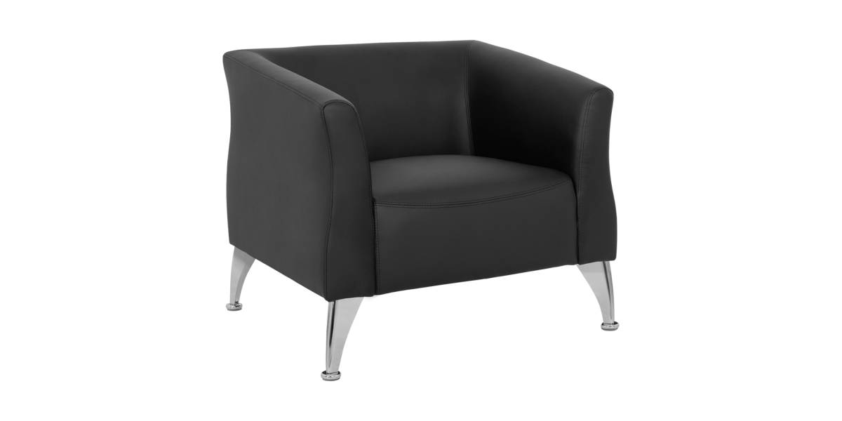 ΠΟΛΥΘΡΟΝΑ KIANA HM3122.11 ΜΕ ΜΑΥΡΟ PU 80x75x71 εκ.