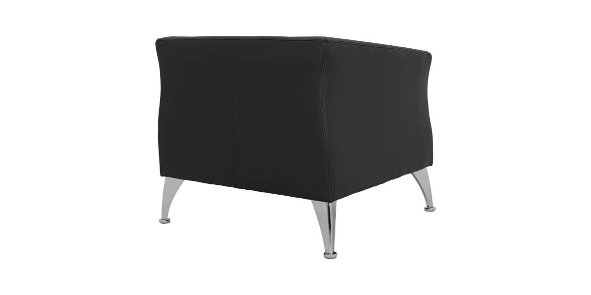 ΠΟΛΥΘΡΟΝΑ KIANA HM3122.11 ΜΕ ΜΑΥΡΟ PU 80x75x71 εκ.