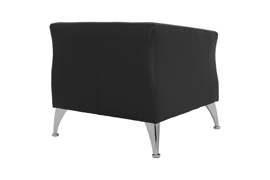 ΠΟΛΥΘΡΟΝΑ KIANA HM3122.11 ΜΕ ΜΑΥΡΟ PU 80x75x71 εκ.
