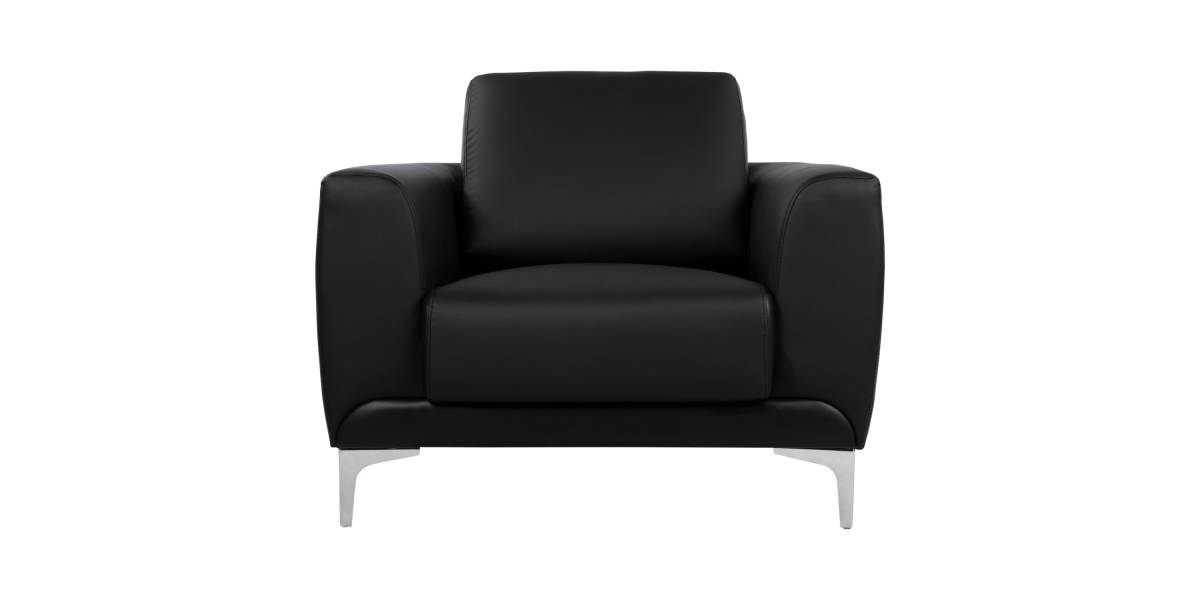 ΠΟΛΥΘΡΟΝΑ KENZIE HM3121.11 ΜΕ ΜΑΥΡΟ PU 89x81x81 εκ.