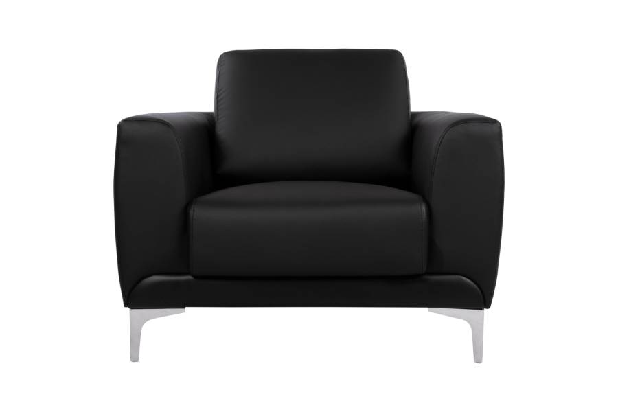 ΠΟΛΥΘΡΟΝΑ KENZIE HM3121.11 ΜΕ ΜΑΥΡΟ PU 89x81x81 εκ.