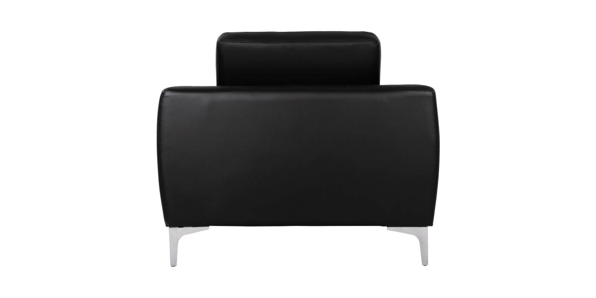 ΠΟΛΥΘΡΟΝΑ KENZIE HM3121.11 ΜΕ ΜΑΥΡΟ PU 89x81x81 εκ.
