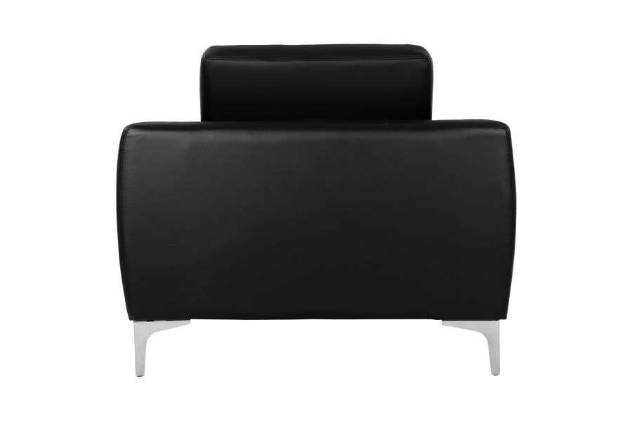ΠΟΛΥΘΡΟΝΑ KENZIE HM3121.11 ΜΕ ΜΑΥΡΟ PU 89x81x81 εκ.