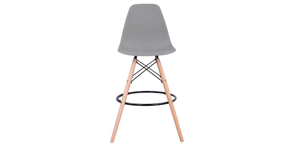 ΣΚΑΜΠΟ ΜΠΑΡ RENATA HM0173.10 ΓΚΡΙ 58x56x107Υ εκ.