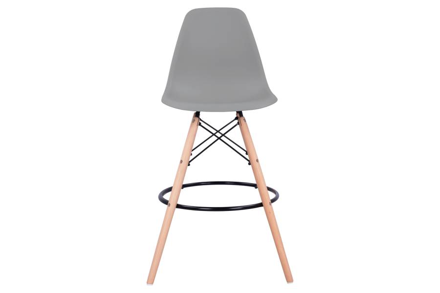 ΣΚΑΜΠΟ ΜΠΑΡ RENATA HM0173.10 ΓΚΡΙ 58x56x107Υ εκ.
