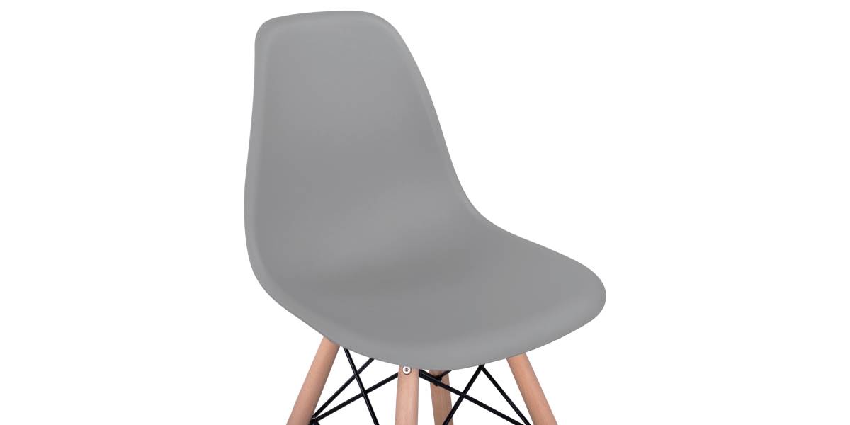 ΣΚΑΜΠΟ ΜΠΑΡ RENATA HM0173.10 ΓΚΡΙ 58x56x107Υ εκ.