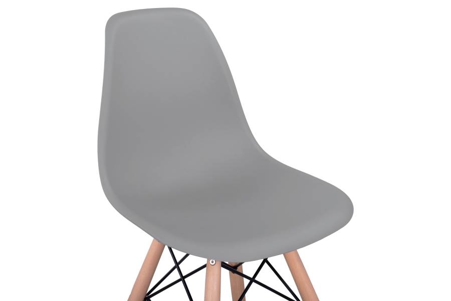 ΣΚΑΜΠΟ ΜΠΑΡ RENATA HM0173.10 ΓΚΡΙ 58x56x107Υ εκ.
