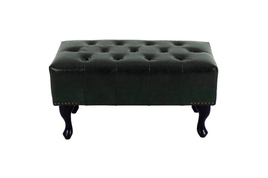 ΤΑΜΠΟΥΡΕ ΥΠΟΠΟΔΙΟ T.CHESTERFIELD EMMA HM226.08 PU ΚΥΠΑΡΙΣΣΙ-ΜΑΥΡΑ ΠΟΔΙΑ 80x45x39Yεκ.