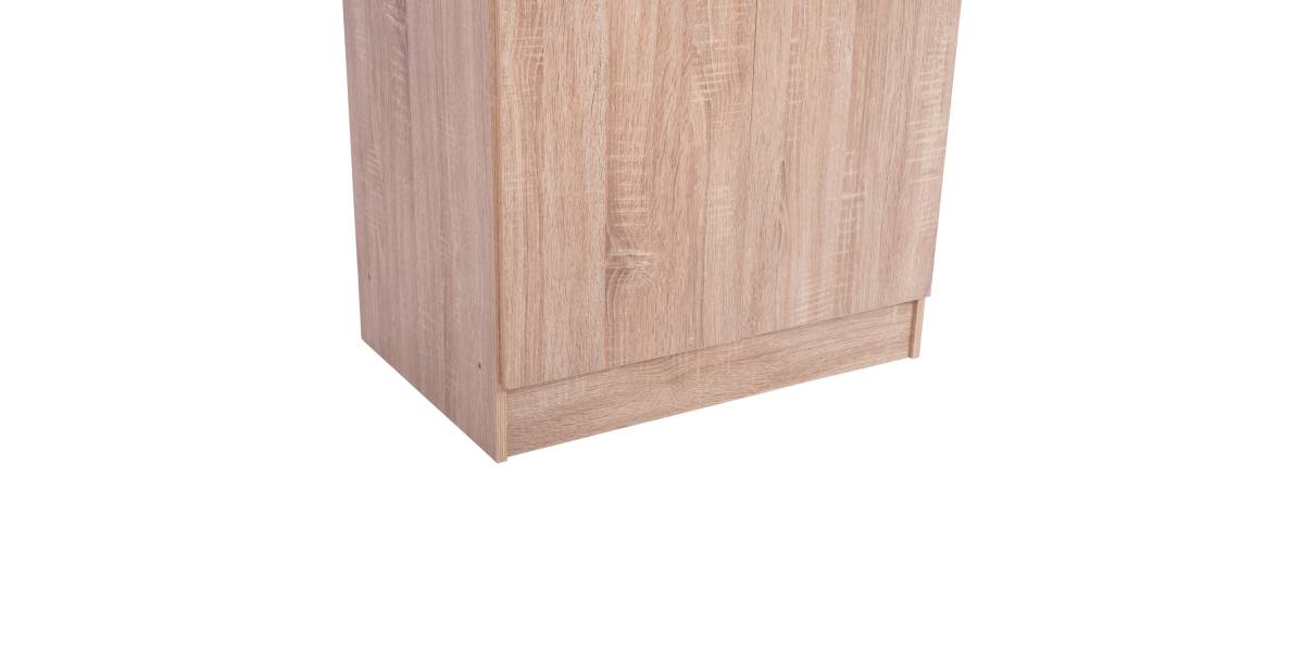 ΠΑΠΟΥΤΣΟΘΗΚΗ ΞΥΛΙΝΗ DAYANNA ΜΕ 6 ΡΑΦΙΑ 60X43X180.5εκ. SONAMA HM2379.02