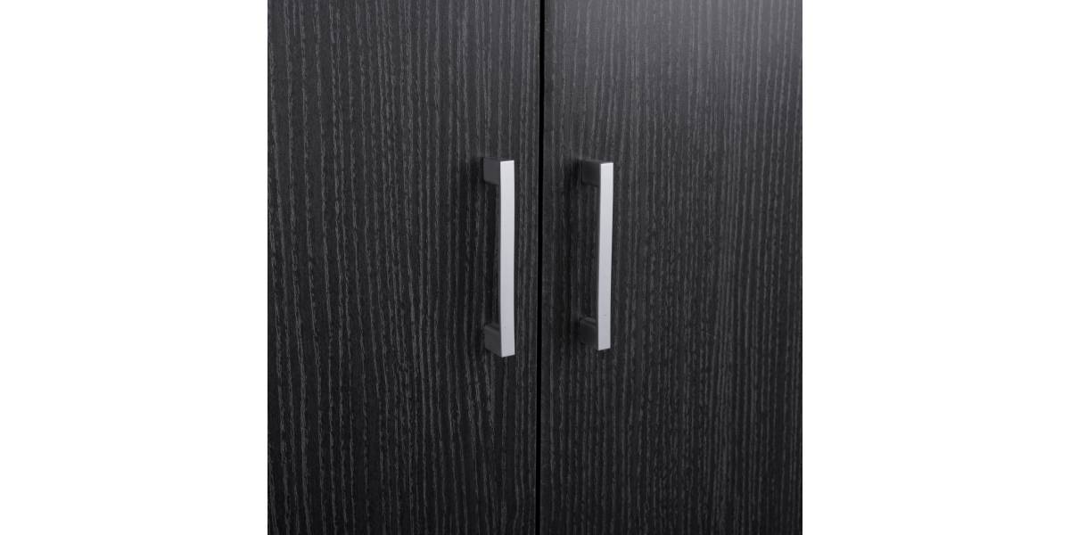 ΠΑΠΟΥΤΣΟΘΗΚΗ ΞΥΛΙΝΗ DAYANNA ΜΕ 6 ΡΑΦΙΑ 60X43X180.5εκ. ZEBRANO HM2379.01