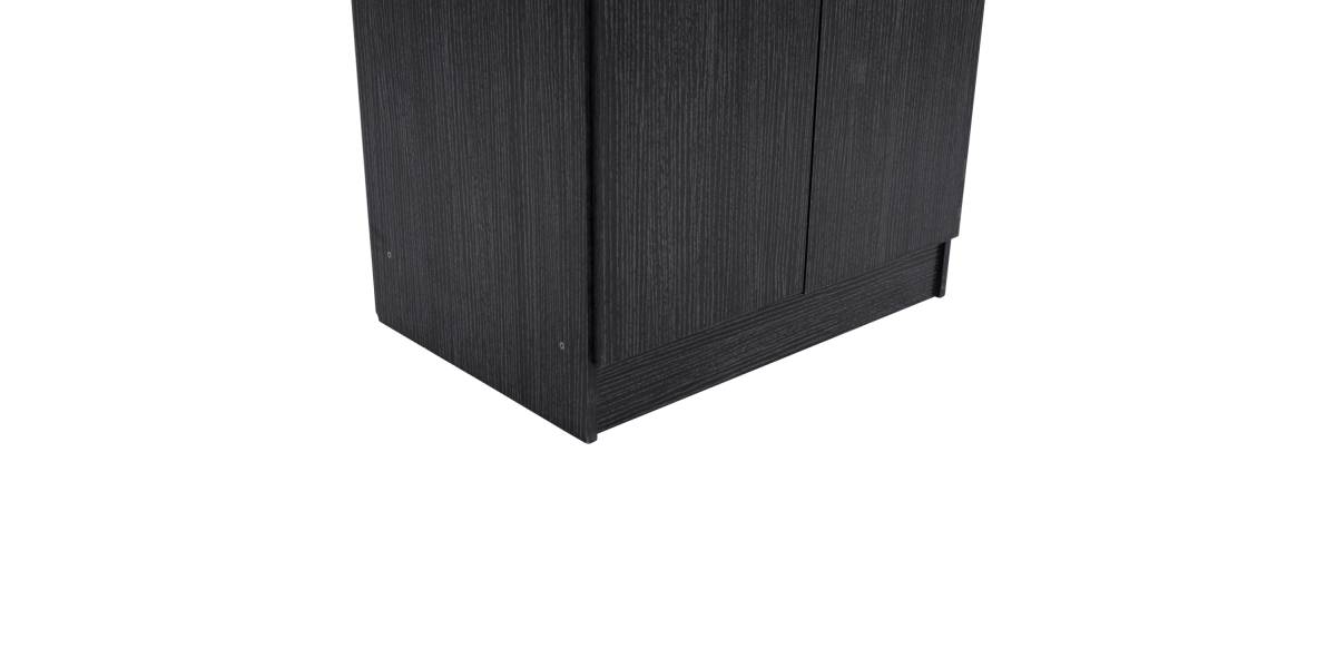 ΠΑΠΟΥΤΣΟΘΗΚΗ ΞΥΛΙΝΗ DAYANNA ΜΕ 6 ΡΑΦΙΑ 60X43X180.5εκ. ZEBRANO HM2379.01