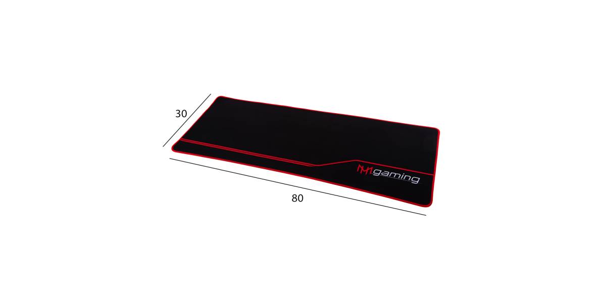 MOUSEPAD ΓΙΑ ΓΡΑΦΕΙΑ GAMING HM8785 ΥΦΑΣΜΑ ΣΕ ΜΑΥΡΟ ΧΡΩΜΑ