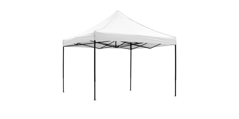 ΚΙΟΣΚΙ/GAZEBO MATTHEW HM6310 ΠΤΥΣΣΟΜΕΝΟ-ΣΚΕΛΕΤΟΣ ΜΕΤΑΛ.ΜΑΥΡΟΣ-ΛΕΥΚΟ ΥΦΑΣΜΑ 3x3x3,10Yμ