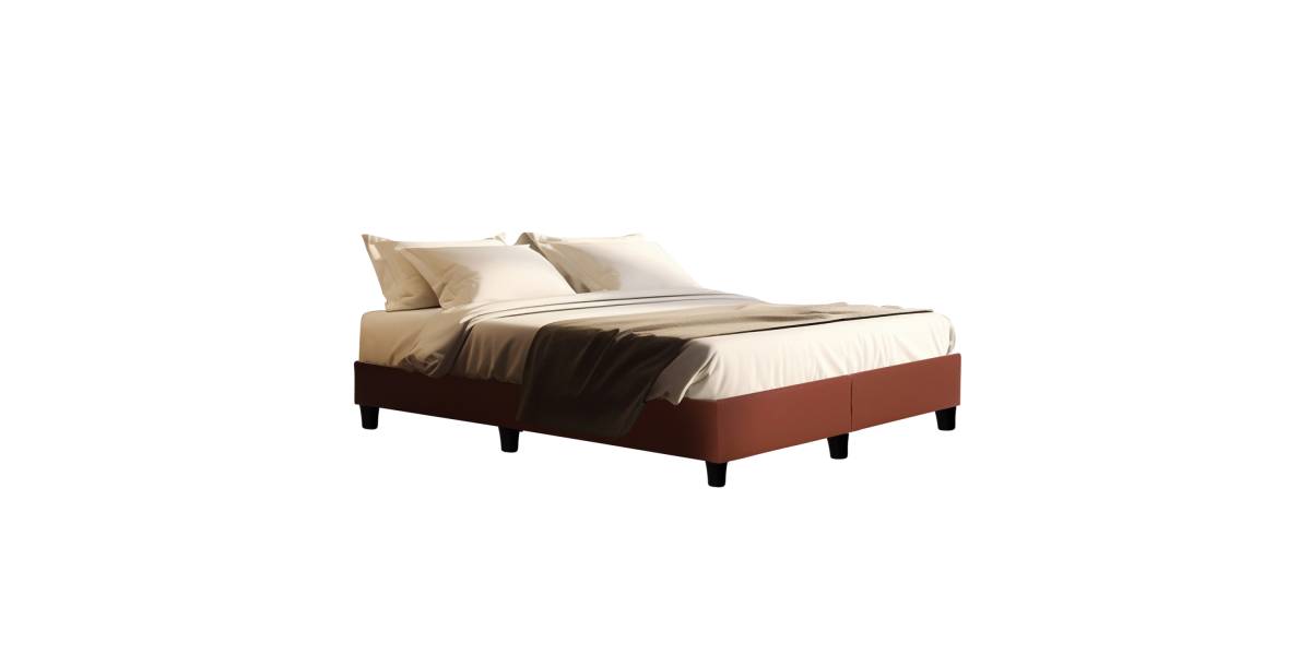 ΥΠΟΣΤΡΩΜΑ SIGGY HM635.140 ΧΩΡΙΣ ΑΠΟΘΗΚΕΥΤΙΚΟ ΧΩΡΟ--ΚΑΦΕ PU--ΓΙΑ 140Χ190εκ.