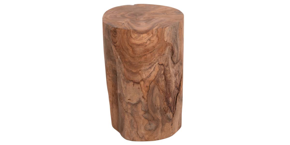 ΒΟΗΘΗΤΙΚΟ ΤΡΑΠΕΖΑΚΙ/ΣΚΑΜΠΟ TRONCO HM9374.21 ΞΥΛΟ TEAK--ΦΥΣΙΚΟ Φ30x45Υεκ.