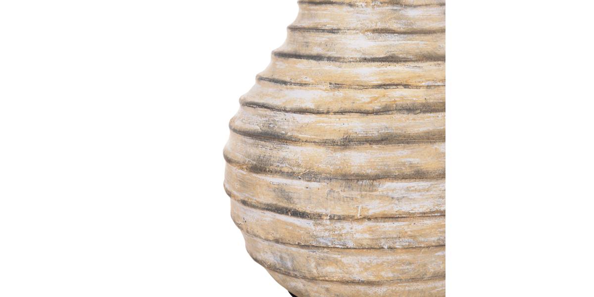 ΔΙΑΚΟΣΜΗΤΙΚΟ ΕΠΙΤΡΑΠΕΖΙΟ ΒΑΖΟ VERMO HM4401 ΤΕΡΑΚΟΤΑ ΣΕ ΜΠΕΖ Φ27x30Υεκ.