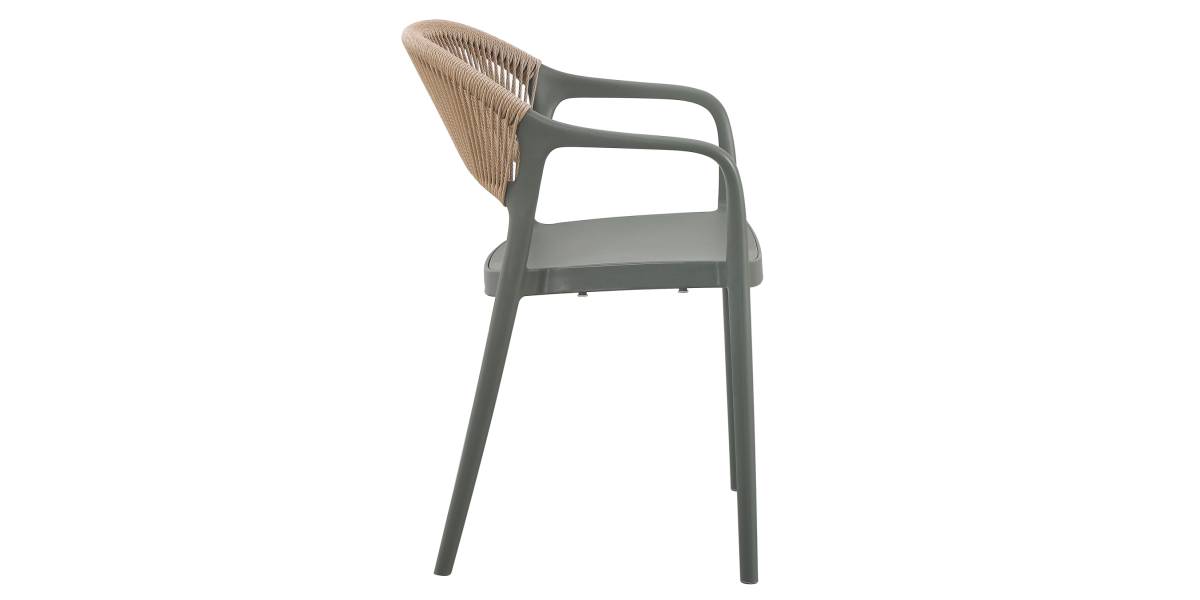 ΠΟΛΥΘΡΟΝΑ ΠΟΛΥΠΡΟΠΥΛΕΝΙΟΥ EVA HM6155.05 OLIVE GREEN--P.P. ΜΠΕΖ ΣΧΟΙΝΙ 56,5x53x80Υεκ.