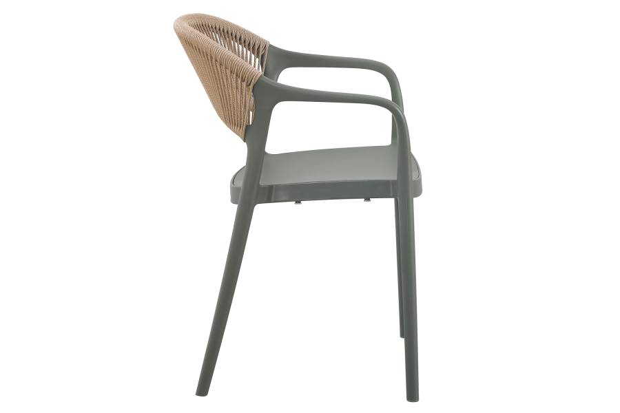 ΠΟΛΥΘΡΟΝΑ ΠΟΛΥΠΡΟΠΥΛΕΝΙΟΥ EVA HM6155.05 OLIVE GREEN--P.P. ΜΠΕΖ ΣΧΟΙΝΙ 56,5x53x80Υεκ.