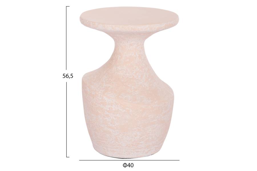 ΤΡΑΠΕΖΙ ΒΟΗΘΗΤΙΚΟ REBON HM18156.04L FIBER CEMENT ΣΕ ΣΟΜΟΝ--Φ40x56.5Υεκ.