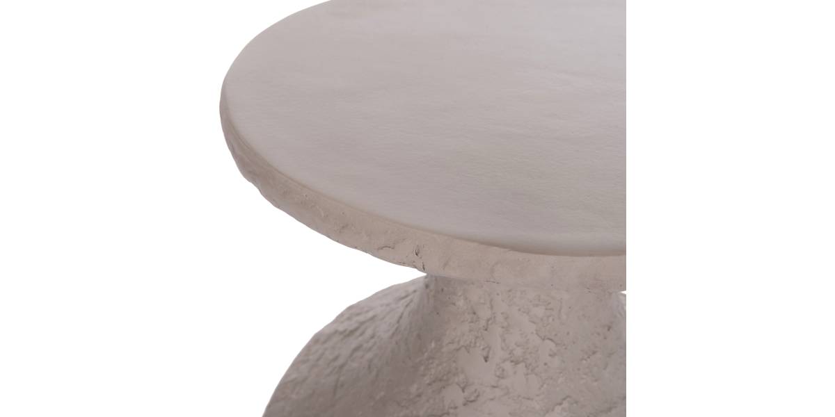 ΤΡΑΠΕΖΙ ΒΟΗΘΗΤΙΚΟ REBON HM18156.03L FIBER CEMENT ΣΕ ΓΚΡΙ--Φ40x56.5Υεκ.